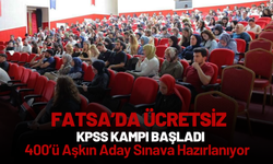 Fatsa’da Ücretsiz KPSS Kampı Başladı: 400’ü Aşkın Aday Sınava Hazırlanıyor