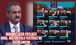 Mahmut Özer Paylaştı: Ordu, Kültür Yolu Festivali’ne Hazırlanıyor