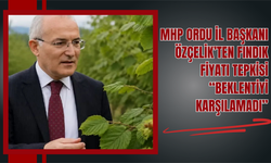 MHP Ordu İl Başkanı Özçelik’ten Fındık Fiyatı Tepkisi: “Beklentiyi Karşılamadı”