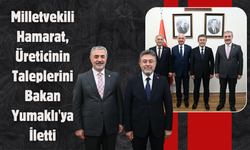 Milletvekili Hamarat, Üreticinin Taleplerini Bakan Yumaklı'ya İletti