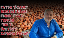 Fatsa Ticaret Borsası’ndan Fındık Fiyatı Tepkisi: “190 TL Üreticiyi Zarara Sokar”