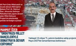 MAHMUT ÖZER AÇIKLADI ALTINORDU’NUN BEKLEDİĞİ 1,5 MİLYAR TL’LİK PROJE İLERLİYOR