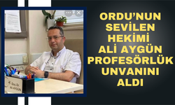 Ordu’nun Sevilen Hekimi Ali Aygün Profesörlük Unvanını Aldı