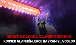 Ordu’da Sagopa Kajmer Rüzgarı! Konser Alanı Binlerce Hayranıyla Doldu