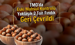 TMO’da Eski Mahsul Kontrolü: Yaklaşık 2 Ton Fındık Geri Çevrildi