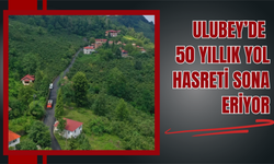 Ulubey’de 50 Yıllık Yol Hasreti Sona Eriyor