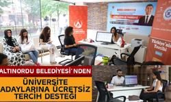 Altınordu Belediyesi’nden Üniversite Adaylarına Ücretsiz Tercih Desteği