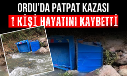 Ordu’da Patpat Kazası: 1 Kişi Hayatını Kaybetti