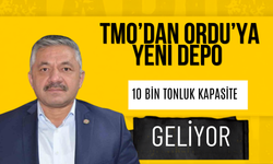 TMO’DAN ORDU’YA YENİ DEPO: 10 BİN TONLUK KAPASİTE GELİYOR