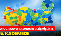 Ordu, Sosyo-Ekonomik Gelişmişlikte 5. Kademede