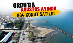 Ordu’da Ağustos Ayında 964 Konut Satıldı