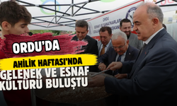 Ordu’da Ahilik Haftası’nda Gelenek ve Esnaf Kültürü Buluştu