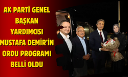 AK Parti Genel Başkan Yardımcısı Mustafa Demir’in Ordu Programı Belli Oldu