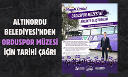 Altınordu Belediyesi’nden Orduspor Müzesi İçin Tarihi Çağrı