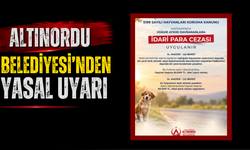 ALTINORDU BELEDİYESİ’NDEN YASAL UYARI