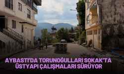 Aybastı’da Sokaklar Yenileniyor: Torunoğulları’nda Çalışma Başladı