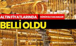 Altın Fiyatlarında Günün İlk Rakamları Belli Oldu