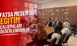 Fatsa MESEM’de Eğitim Çalışmaları Değerlendirildi