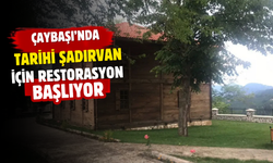 Çaybaşı’nda Tarihi Şadırvan İçin Restorasyon Başlıyor