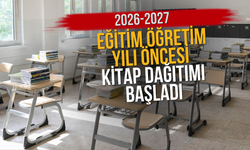 2026-2027 Eğitim Öğretim Yılı Öncesi Kitap Dağıtımı Başladı