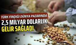 TÜRK FINDIĞI DÜNYA PAZARINDA 2,5 MİLYAR DOLARLIK GELİR SAĞLADI