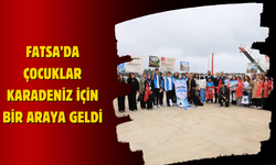 Fatsa’da Çocuklar Karadeniz İçin Bir Araya Geldi