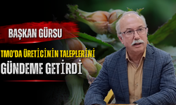 Başkan Gürsu, TMO’da Üreticinin Taleplerini Gündeme Getirdi