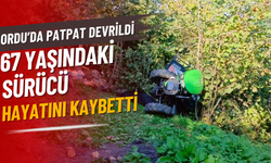Ordu’da Patpat Devrildi: 67 Yaşındaki Sürücü Hayatını Kaybetti