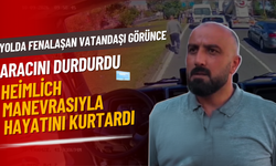 Yolda Fenalaşan Vatandaşı Görünce Aracını Durdurdu, Heimlich Manevrasıyla Hayatını Kurtardı