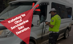 Kabataş’ta Okul Servislerine Sıkı Denetim