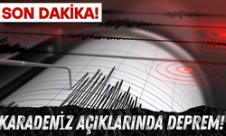 Karadeniz Açıklarında Deprem!
