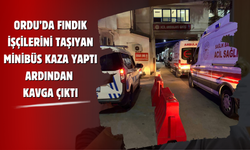 Ordu’da Fındık İşçilerini Taşıyan Minibüs Kaza Yaptı, Ardından Kavga Çıktı