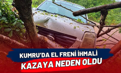 Kumru’da El Freni İhmali Kazaya Neden Oldu