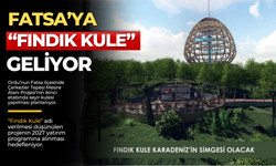 Fatsa’ya “Fındık Kule” Geliyor