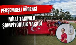 Perşembeli Zeynep Nisa, Millî Takımla Şampiyonluk Sevinci Yaşadı