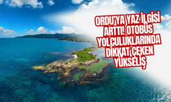 Ordu’ya Yaz İlgisi Arttı! Otobüs Yolculuklarında Dikkat Çeken Yükseliş