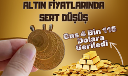 Altın Fiyatlarında Sert Düşüş: Ons 4 Bin 115 Dolara Geriledi