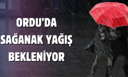 Ordu’da Sağanak Yağış Bekleniyor