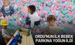 ORDU’NUN İLK BEBEK PARKINA YOĞUN İLGİ