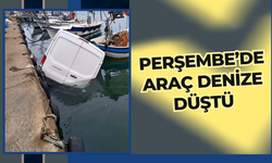 PERŞEMBE’DE ARAÇ DENİZE DÜŞTÜ