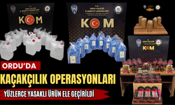 Ordu’da Kaçakçılık Operasyonları: Yüzlerce Yasaklı Ürün Ele Geçirildi