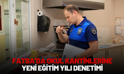 Fatsa’da Okul Kantinlerine Yeni Eğitim Yılı Denetimi