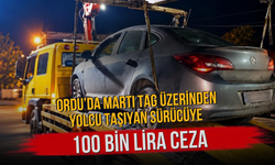 Ordu’da Martı TAG Üzerinden Yolcu Taşıyan Sürücüye 100 Bin Lira Ceza