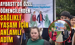 Aybastı’da Özel Öğrencilerden Sağlıklı Yaşam İçin Anlamlı Adım