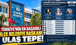 TÜRKİYE’NİN EN BAŞARILI İLÇE BELEDİYE BAŞKANI ULAŞ TEPE!