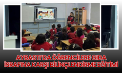 Aybastı’da Öğrencilere Gıda İsrafına Karşı Bilinçlendirme Eğitimi