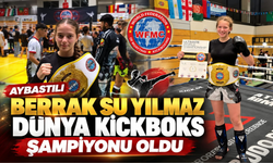 Aybastılı Berrak Su Yılmaz Dünya Kickboks Şampiyonu Oldu