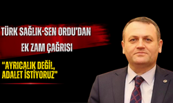 Türk Sağlık-Sen Ordu’dan Ek Zam Çağrısı: “Ayrıcalık Değil, Adalet İstiyoruz”