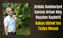 Ordulu Cumhuriyet Savcısı Orhan Kılıç Hayatını Kaybetti