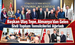 Başkan Ulaş Tepe, Almanya’dan Gelen Sivil Toplum Temsilcilerini Ağırladı